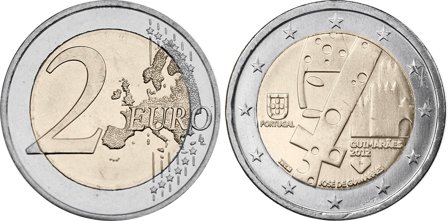 Portugal 2012 - Guimarães - 2 euro mønt
