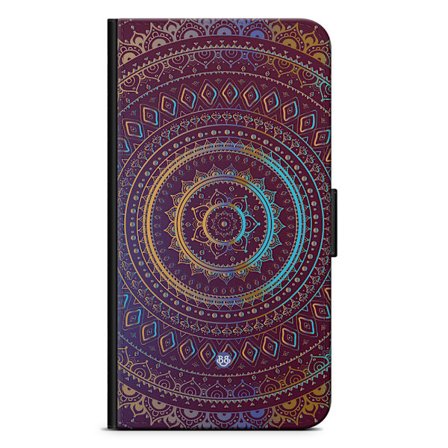 Bjornberry Fodral Sony Xperia 1 IV - Lila/Guld Mandala