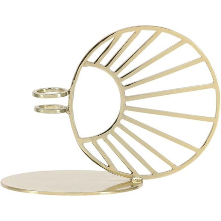 A simple mess Amat Lysestage 19x12x13 cm. - Messing | KitchenOne