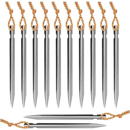 Teltplugger, Campingplugger, 12 stk Teltplugger, Teltplugger Campingtelt