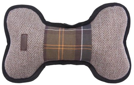 Barbour Dog Toy Bone Bone