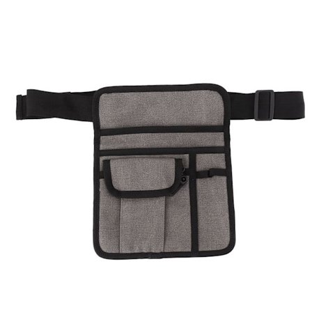 Restaurant Bæltetaske Bærbar Restaurant Tjener Bæltetaske Justerbar Vaskbar Canvas Bæltetaske