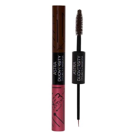 ASTRA MAKEUP DUOVERSITY eyeliner + mascara 0006 - CYBER BARRIO 3,5 + 3,5ml - Eyeliner