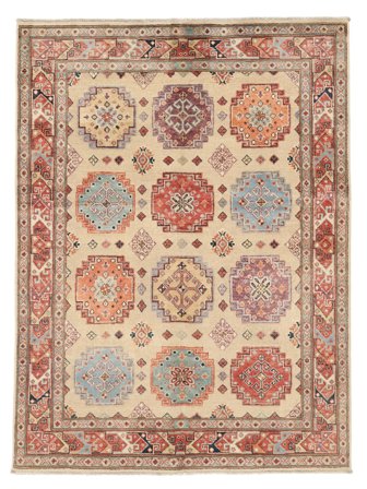 Kazak Fine Rug Oriental Brown/Orange (Wool, Afghanistan)