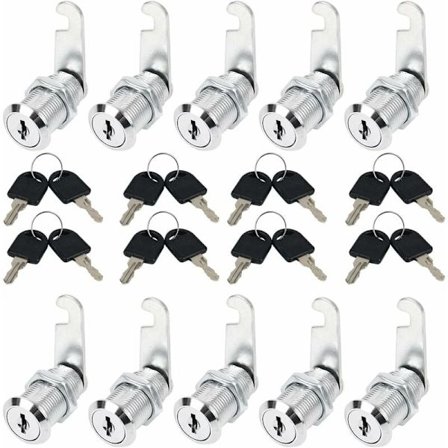 Postkasse Lås 30MM 10PCS Skab Skuffe Lås, Cylinder Lås, Postkasse Låse Skab Dør Lås Cam Cam Lås