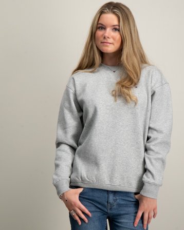 Tommy Hilfiger U TIMELESS SWEATSHIRT Grau Pullover Mädchen - Kids Brand Store