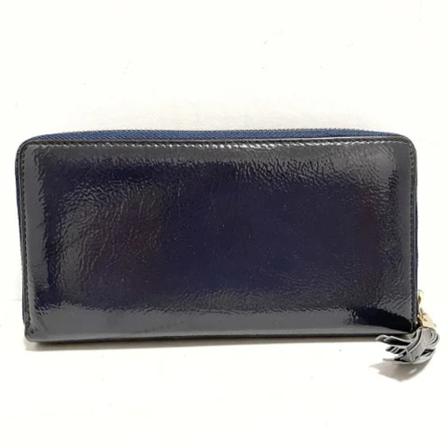 Gucci Vintage Pre-owned Leather wallets Blå, Dame Vintage Accessories, Størrelse: ONE Size
