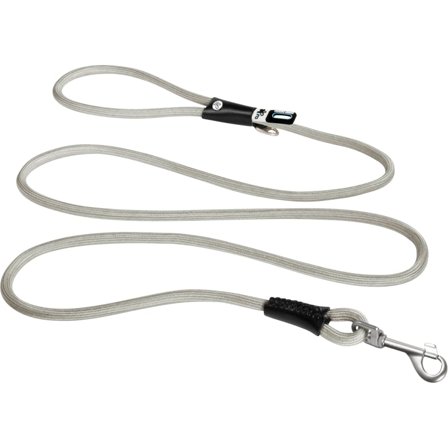Curli Stretch Comfort Leash M Koppel & Spårlinor Grey 1,8 m