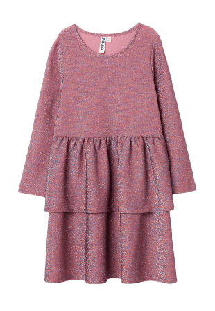 RIKIKI Glittrig klänning CAKE Klänningar Rosa 122/128