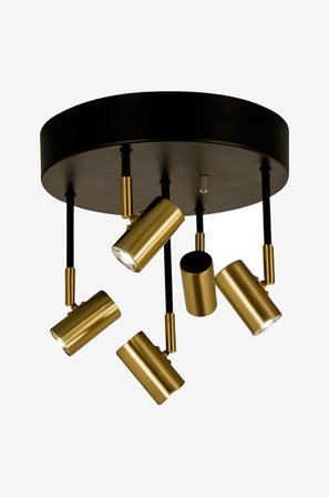 Aneta Lighting - Spotlight LED Gusto - Svart - Spotlights - Från Homeroom