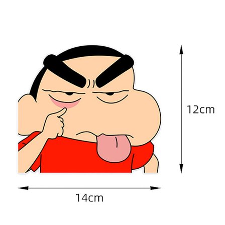 Crayon Shin Chans Bilklistremerker Klistremerke Bildekorasjoner Auto Ac