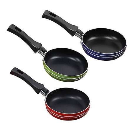 1 st Mini Stekpanna Non Stick Pan Ägg Gryta Frukost Gryta, 14cm