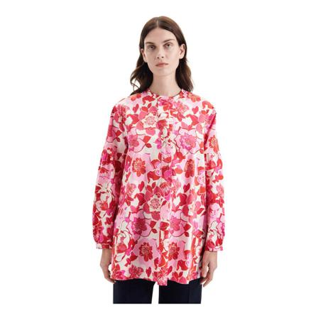 Seidensticker Stand-Up Blouse Regular fit , Roze , Dames , Maat: S