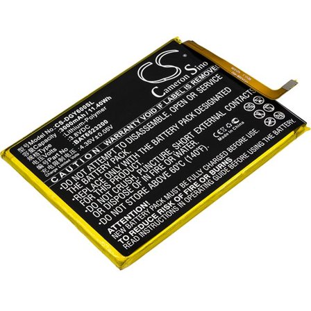 Batteri till SmartPhone, Mobil för Doogee Y6, Y6c