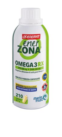 EnerZona Omega 3 RX 210 Capsule 1g Integratore di Alta Qualità