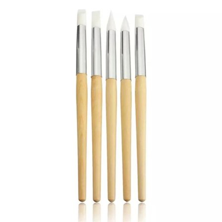 Negleforsterkende silikonpenn silikonpenn hul graveringspenn[ca]