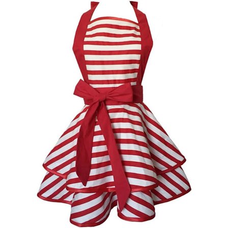 Søde Håndlavede Bomulds Retro Forklæder til Kvinder Piger Kage Sæt, ZQKLA