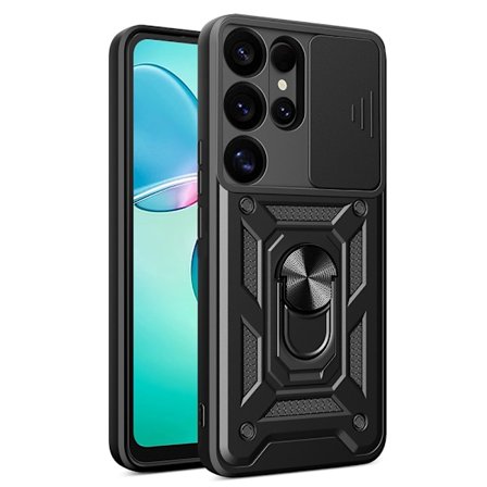 Hybrid Armor Camshield skyddsskal med kameraskydd och mobilring