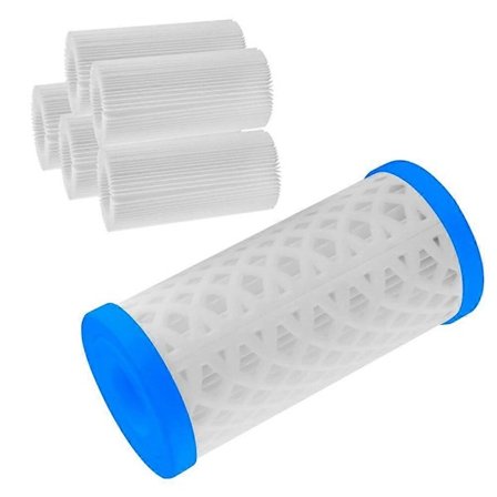 Typ A /C Poolfilter Ersättningspatroner med Filterpapper Passar för Intex Vattenpump