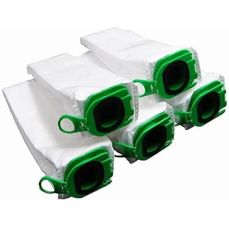 Set med 5 premium dammsugarpåsar lämpliga för VB100 VB 100 FP100 FP 100 batteridammsugare från
