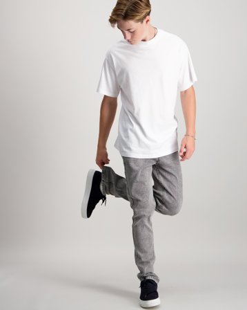 Grunt Rebel Ash Grey Gris Jeans Garçon - Kids Brand Store