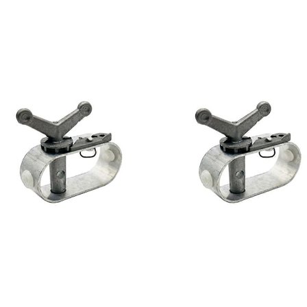 Mini vinsjstrammer i aluminium, håndvridd vaierstrammer