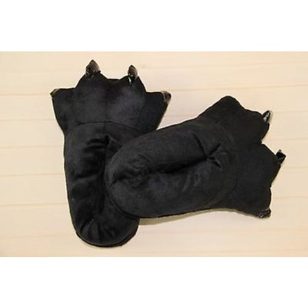 Vuxna/barn Plyschdjur Tass Klo Skor Unisex Roliga Gröna Djur Plysch Dinosaurie Klo Tofflor För Inomhus