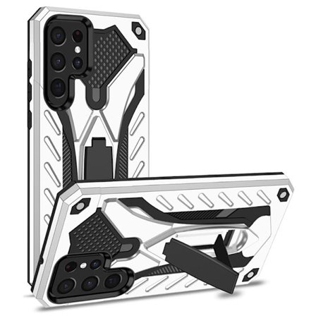 Phantom Knight Skal Galaxy S22 Ultra - Silver