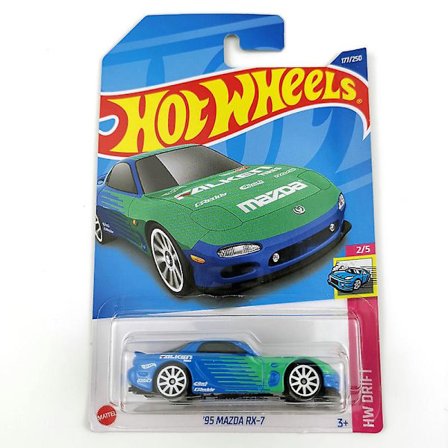 Hot Wheels 1:64 Bil 95 Mazda Rx-7 Metal Diecast Modelbil Børn Legetøj Gave