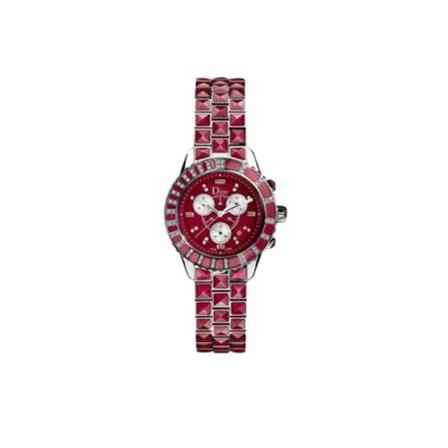 Dior Vintage Pre-owned Stainless Steel watches , Rood , Heren , Maat: ONE Size Vintage Horloges
