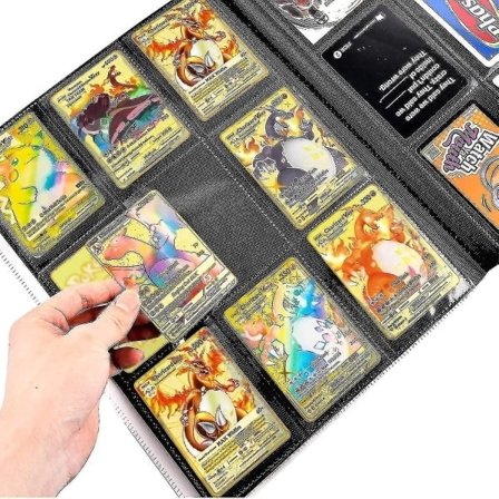 Charizard Vmax Metalkort - 4 stk. Ultra Sjældne Kort Metalkort V Kort/vmax/ex/dx Samlerkort - Gaven til Samlere