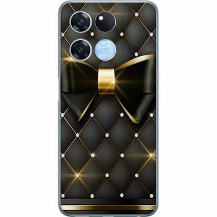 Oneplus Ace Racing Mjukt Skal - Gyllene Rosett