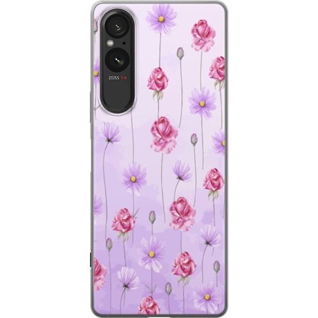 Yhteensopiva Puhelinkuori Sony Xperia 10 VI Petal Reverie Lilac Mist