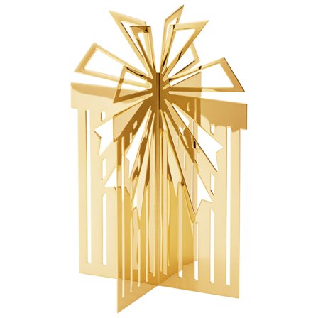 Georg Jensen CC 2025 bordsdekoration medium 18K-belagd | Inredning > Juldekorationer > Julpynt | Bagaren och Kocken