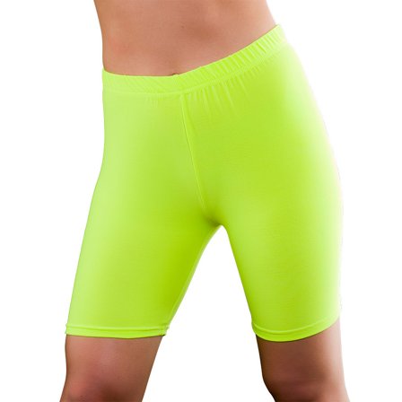 80'er Cykelshorts Neon Gul