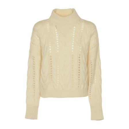 Brunello Cucinelli, Turtlenecks Wit, Dames, Maat:S