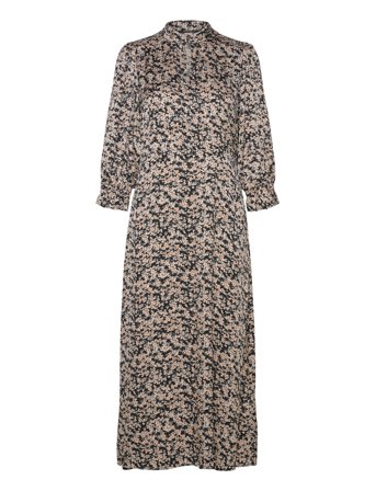 Floretbbclarena Dress Black Bruuns Bazaar