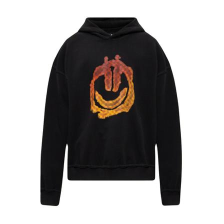 Misbhv Printed sweatshirt , Zwart , Heren , Maat: L