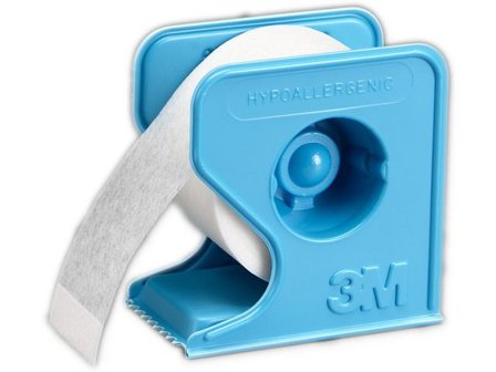 MICROPORE Micropore Vit med hållare 5,0cmx9,1m 6/fp - Lyreco - Sjukvård och omsorg - Förband och fixering - Fixeringstejp