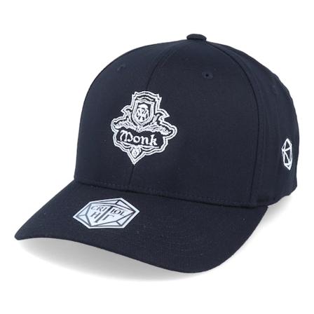 Critiql Hit - Černá flexfit Kšiltovka - Monk Class Emblem Black Flexfit @ Hatstore