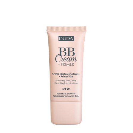 Pupa BB Cream + Primer Pelli Miste e Grasse SPF20 002 Natural - BB Cream