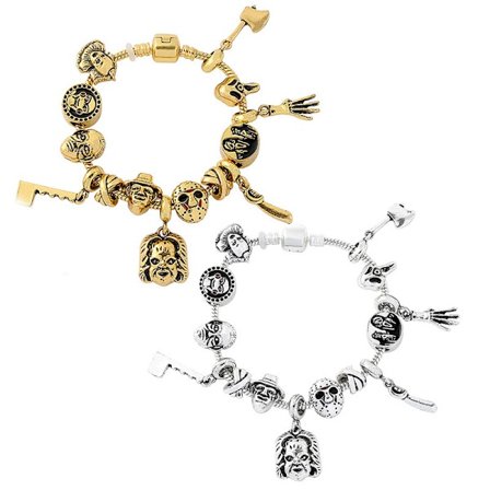 Skräckfilmer Smycken Halloween Berlock Armband Gåvor