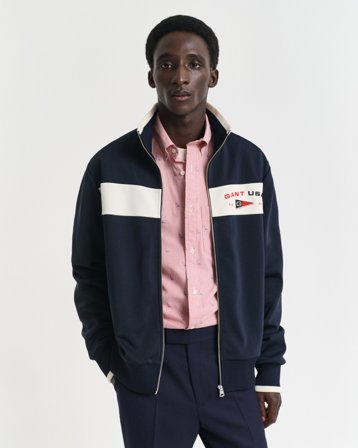 GANT Herren Tracksuit Jacke (L) Blau