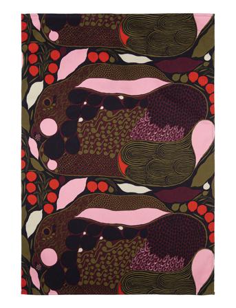 Pieni Rusakko Tea Towel 43X70 Home Textiles Kitchen Textiles Kitchen Towels Multi/mönstrad Marimekko Home