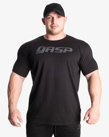 Gasp Legacy Gym Tee, Black - M