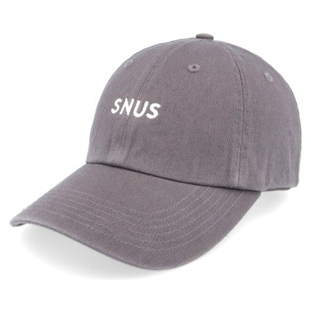 Kiosken - Gris unconstructed Casquette - "Snus Grey Dad Cap " @ Hatstore