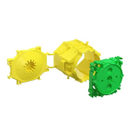 Rutab 1265-01 Koblingsboks for formstøpning, dybde 75 mm, Installasjonsmaterial