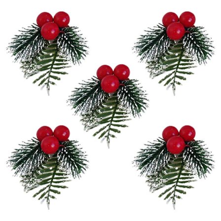 Hängande julgransdekoration Konstgjord julplanta hängande prydnad med bollklocka grankottedekorationer