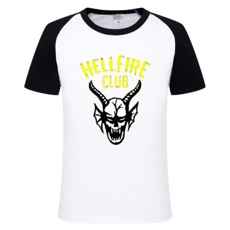 Stranger Things Kläder T-shirt Hellfire Vuxen Xxxl