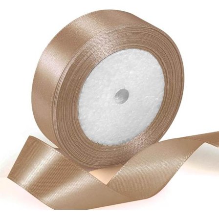 Gavebånd, satinbånd 22 m, 20 mm bredt, gavebånd, rosa bånd til bryllup, hobby og gaveindpakning, bryllupsdekoration